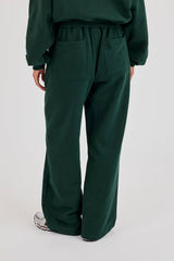 Wide Leg Jogger - Alpine Green