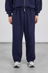 Embroidered C Relaxed Jogger - Navy Blue