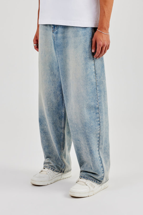 Super Baggy Jeans - Antique Wash