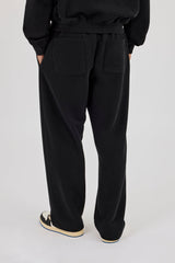 Relaxed Jogger With Micro Branding - Black