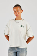 222 Cherub Oversized T-Shirt - Off White