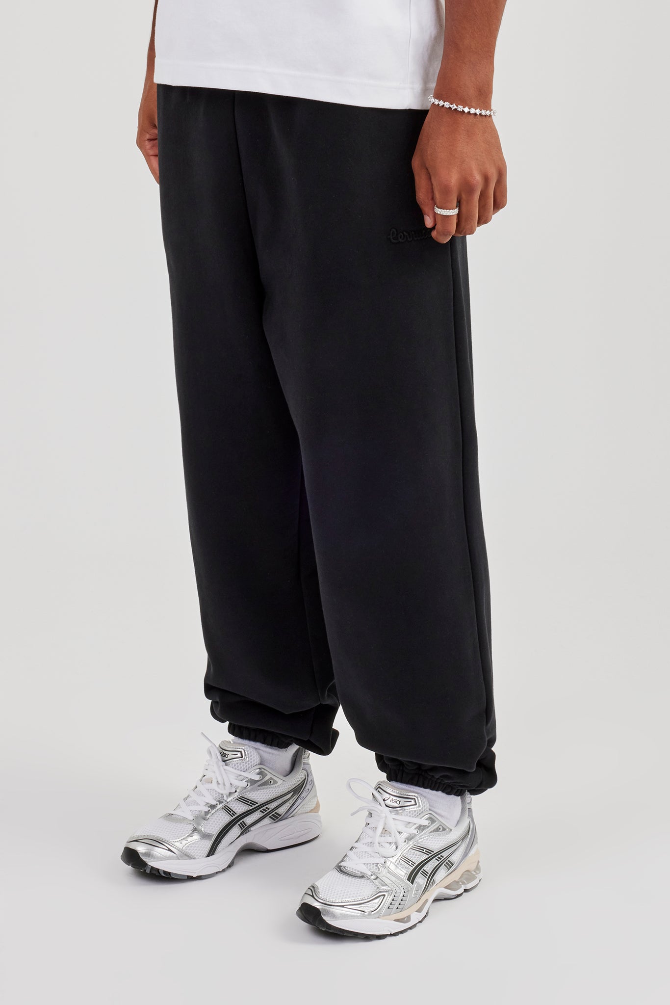 Mens Cuffed Jogger - Black