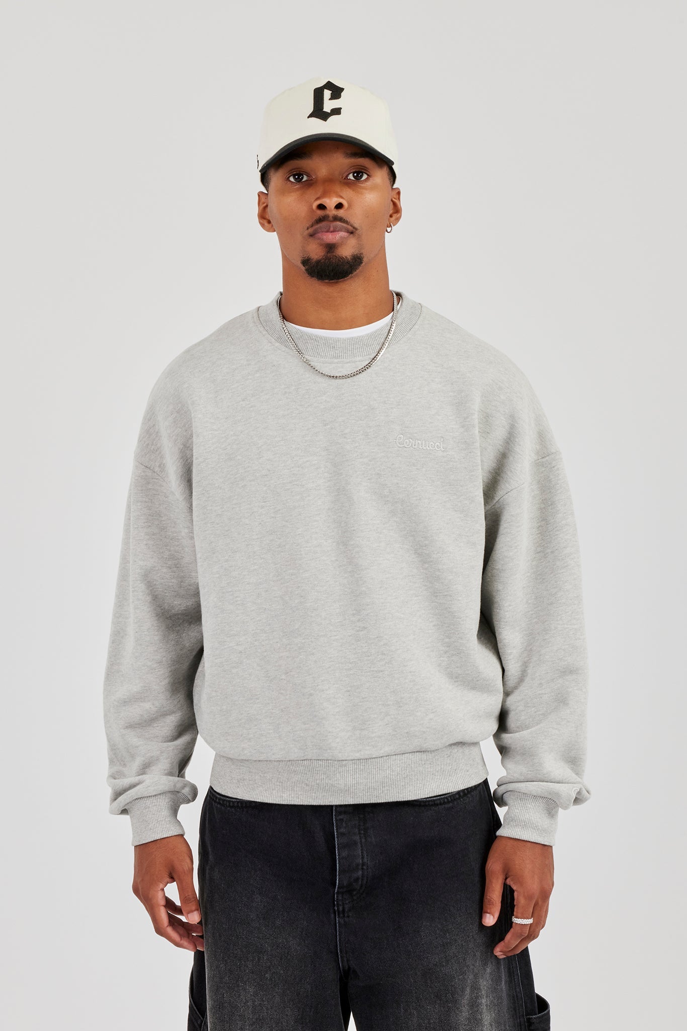 Sweater - Grey Marl