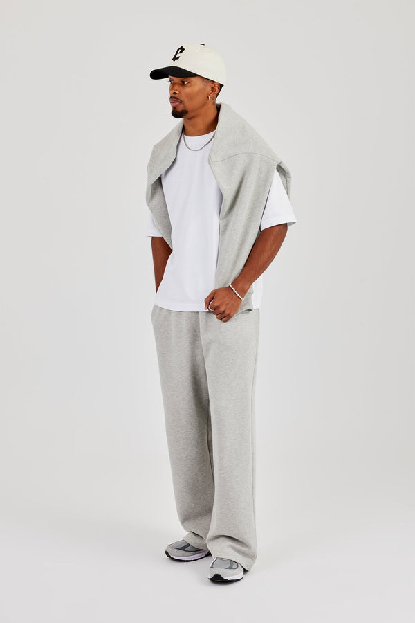 Baggy Fit Jogger - Grey Marl