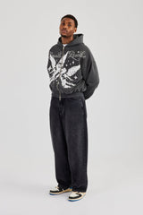 Super Baggy Jeans - Washed Black