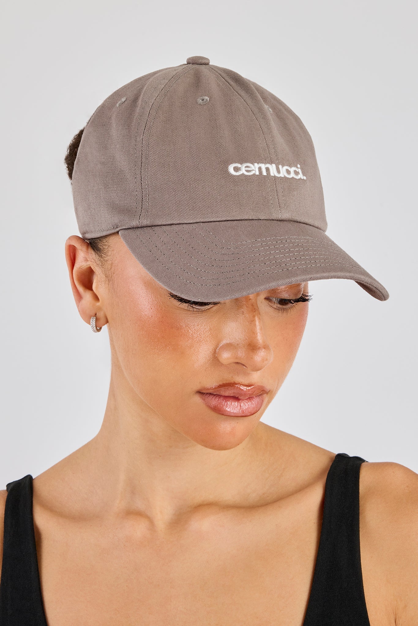 Womens Logo Cap - Taupe