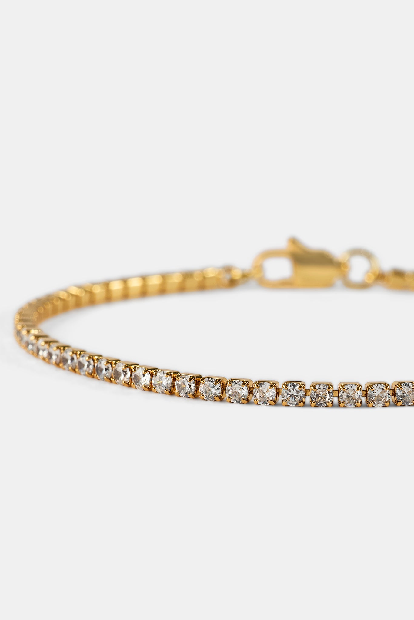 Micro Tennis Bracelet - 2.5mm - Gold – Cernucci US