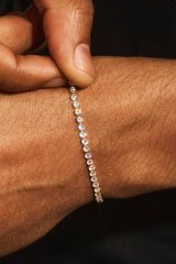Micro Tennis Bracelet - 2.5mm - Gold