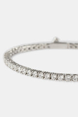 Tennis Bracelet - 3mm - White