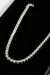 Tennis Chain - 5mm - White & Large Premium Gift Box