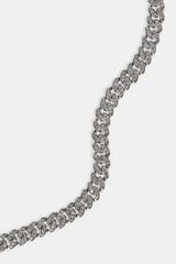 Iced Cuban Bracelet - 6mm - White