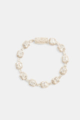 10mm Iced CZ Bezel Tennis Bracelet