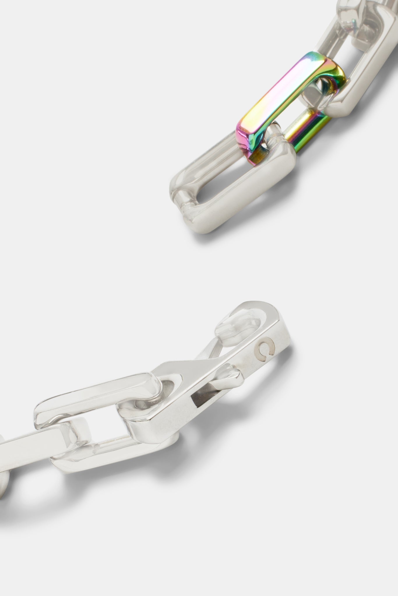 Mix Link Chain 10mm Oil Slick Mix Link Chain – Cernucci US