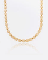 10mm Iced Cushion Link Chain - Gold - Cernucci