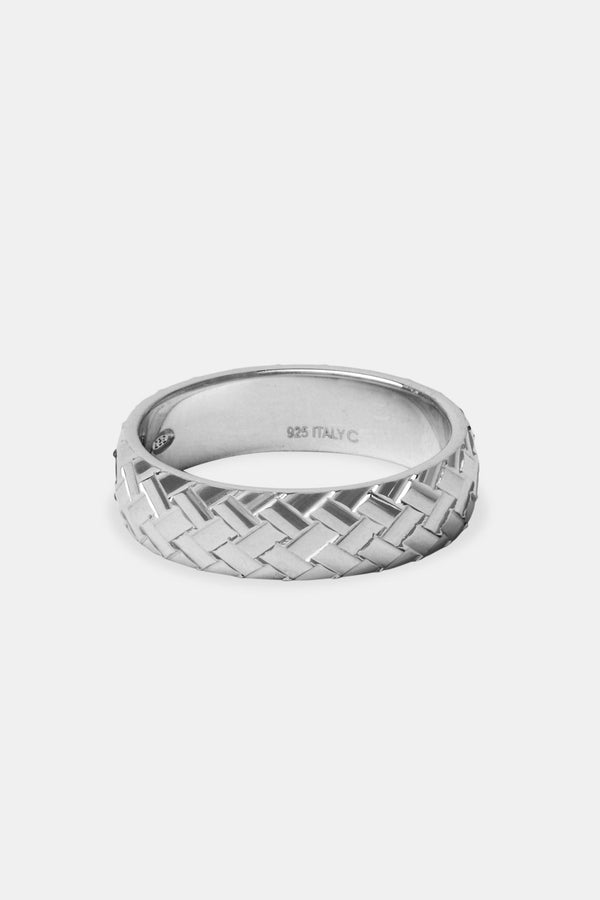 Polished Woven Ring