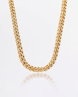 12mm Iced Cuban Link Chain - Gold - Cernucci