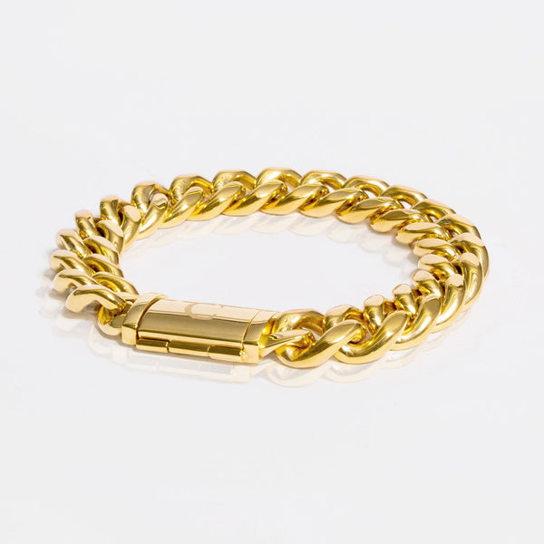 Miami Cuban Gold Bracelet 4112: buy online in NYC. Best price