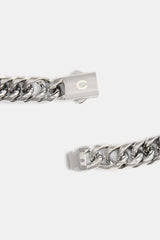 13mm Polished Cuban Link Chain - Stainless Steel