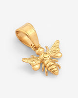 15mm Bee Single Pendant - Gold