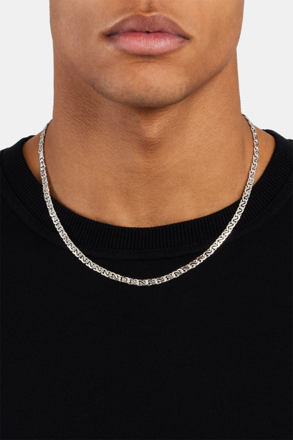 Polished Diamond Cut Chain - 5mm