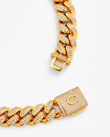 20mm Iced Cuban Chain - Gold