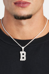 Iced B Pendant