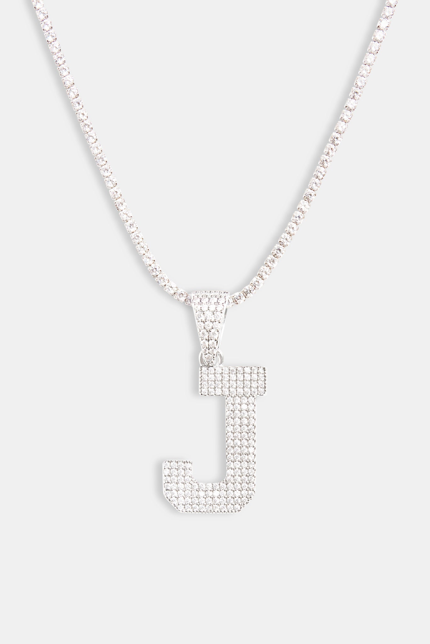 Iced J Pendant