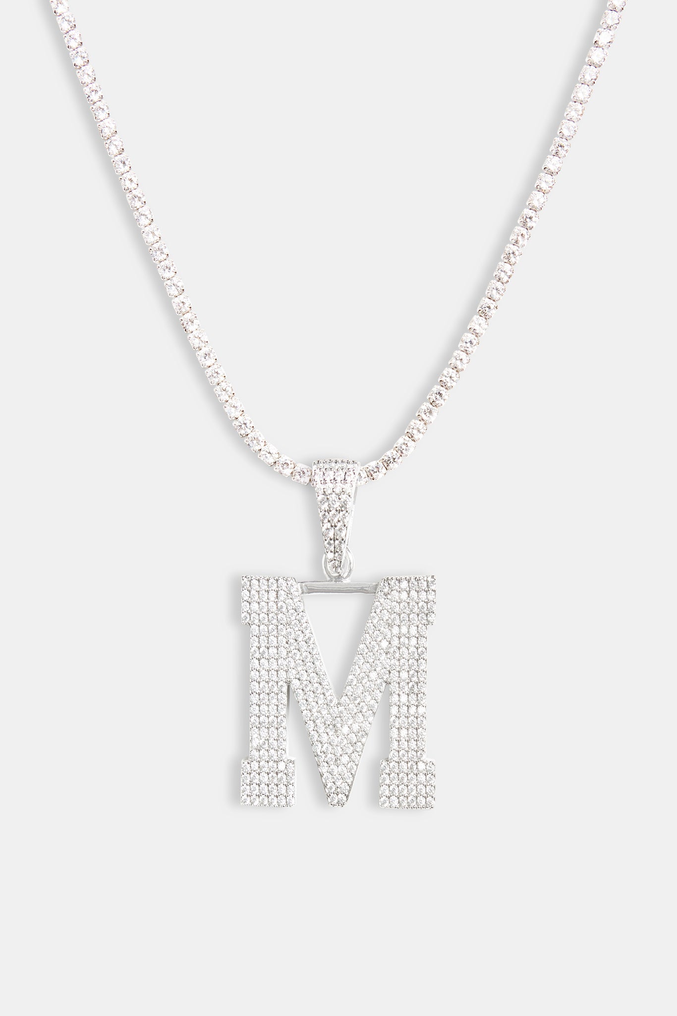 Iced M Pendant