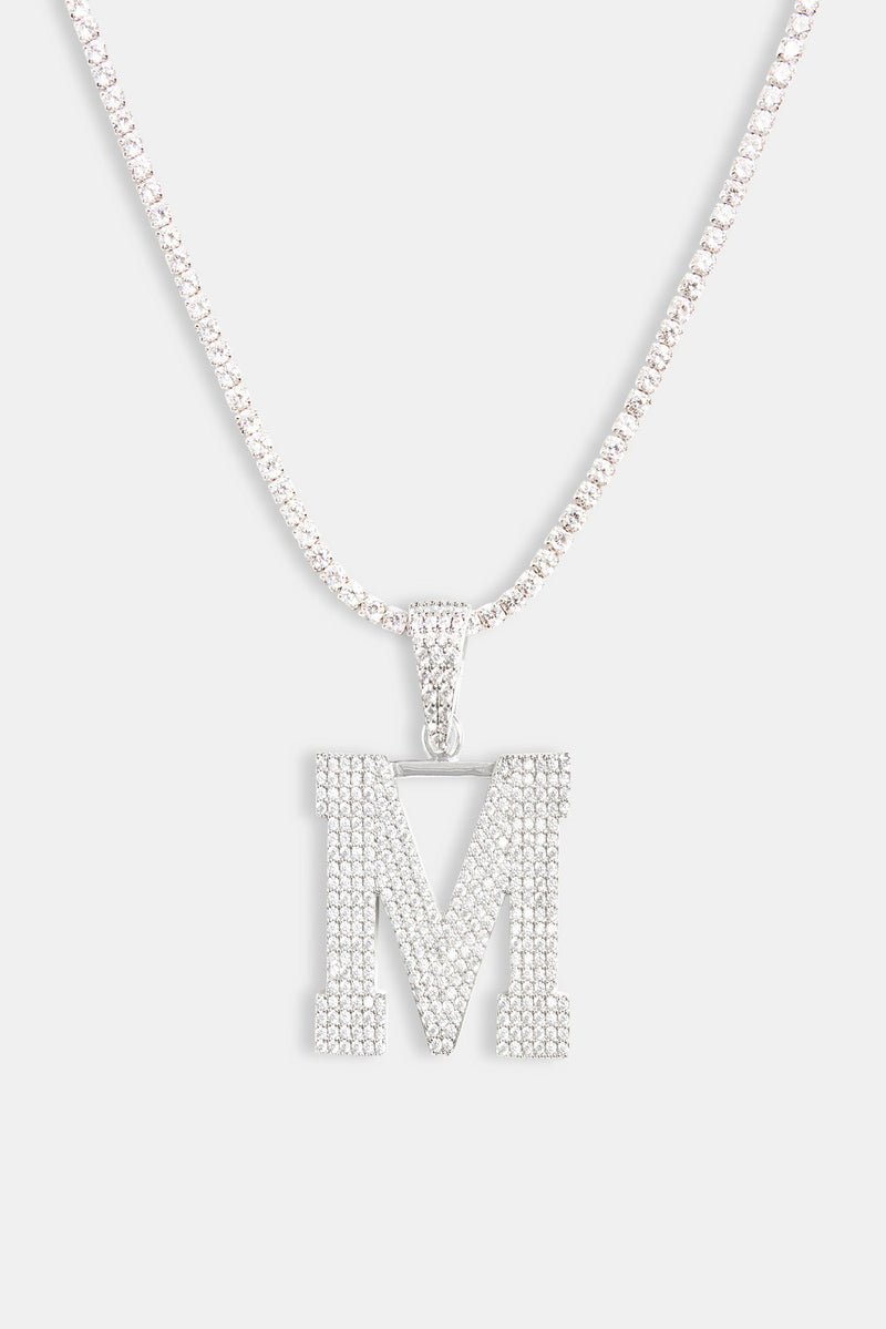 Iced M Pendant