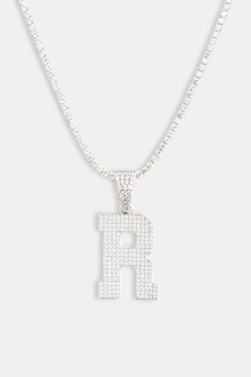 Iced R Pendant