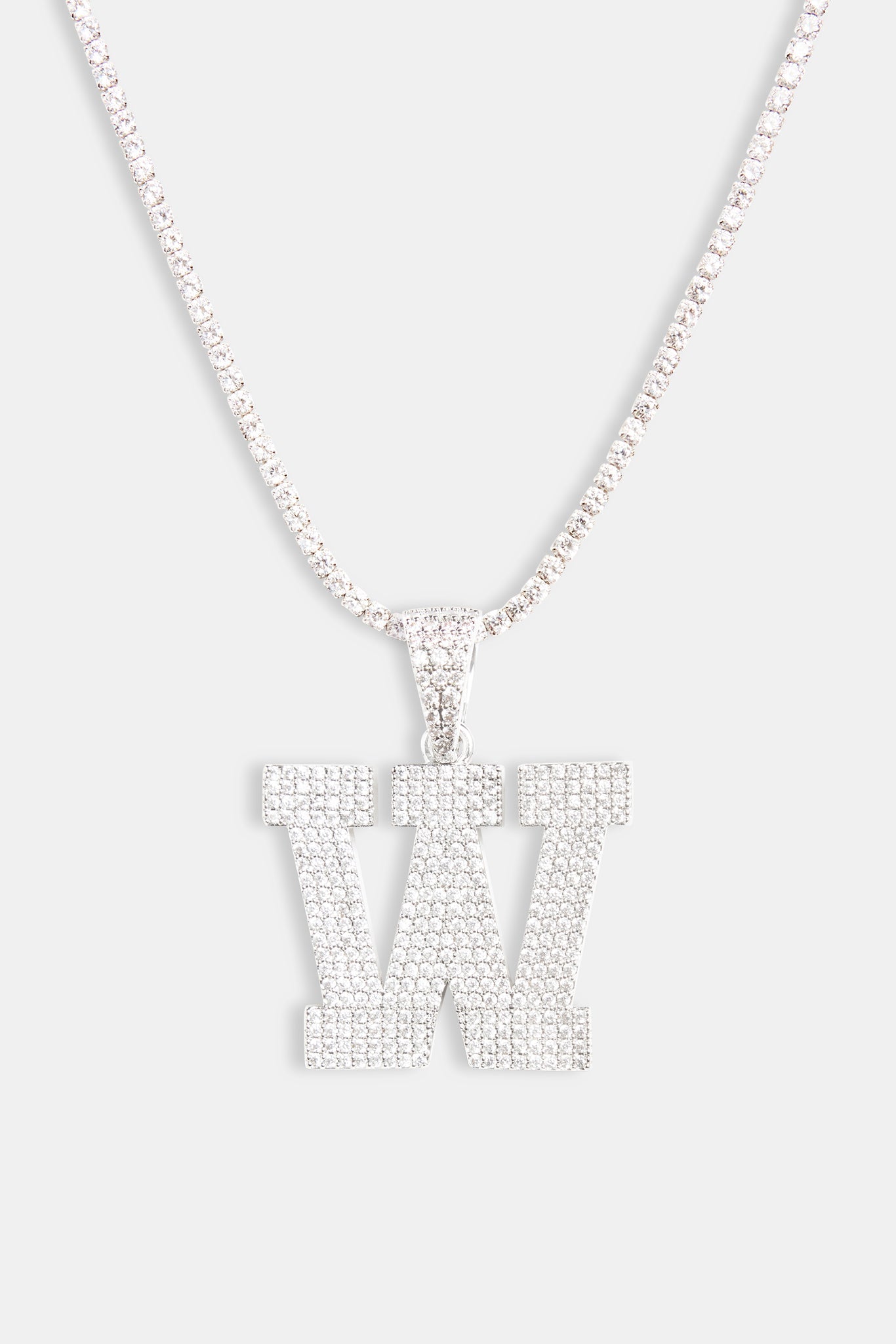 Iced W Pendant