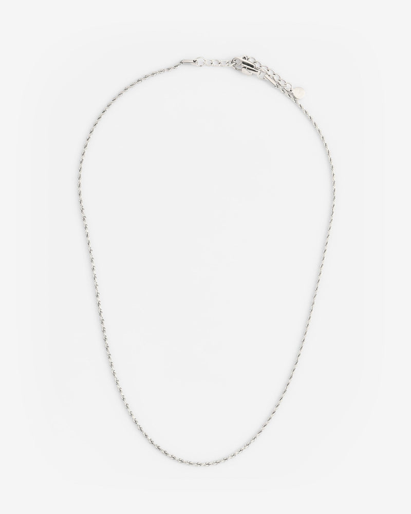 925 2mm Rope Chain - Silver