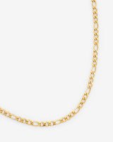 3mm Figaro Chain - Gold