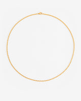 3mm Hermes Link Chain - Gold