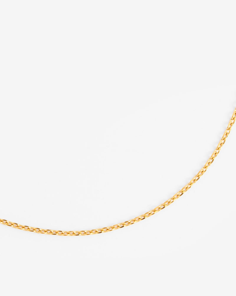 3mm Hermes Link Chain - Gold