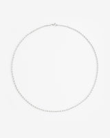 925 3mm Rope Chain - Silver