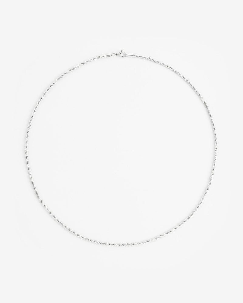 925 3mm Rope Chain - Silver