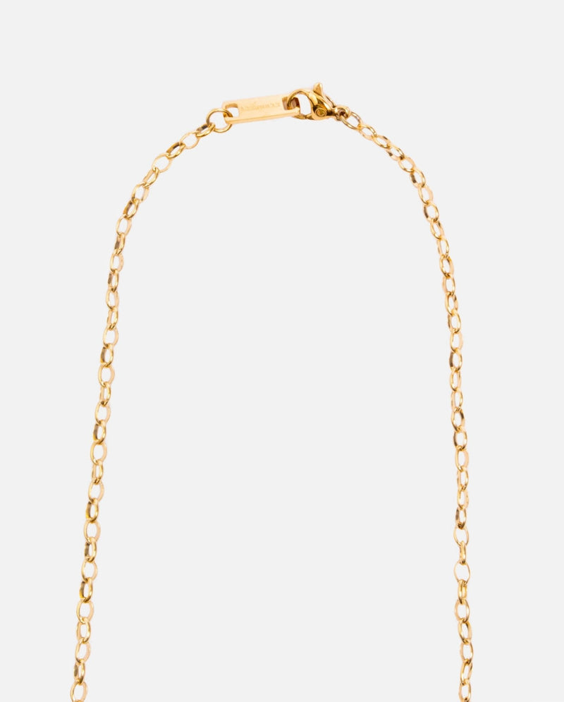 3mm Rolo Link Chain - Gold - Cernucci