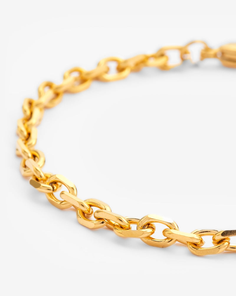 4mm Hermes Bracelet - Gold