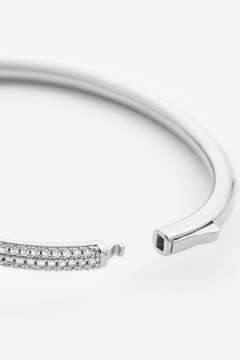 4mm Iced Pave Bangle