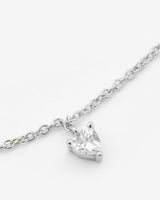 5 Heart Stones Necklace