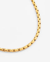 5mm Box Link Chain - Gold