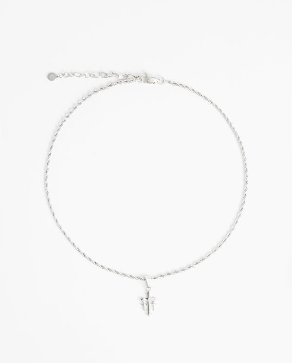 5mm Cross Necklace