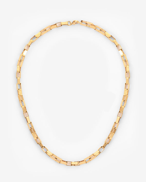 5mm Edge Chain - Gold