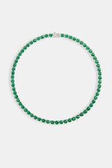 5mm Green Tennis Chain Choker