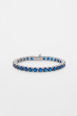 5mm Tennis Bracelet - Dark Blue