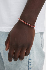 5mm Tennis Bracelet - Red
