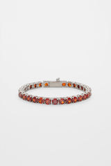 5mm Tennis Bracelet - Red