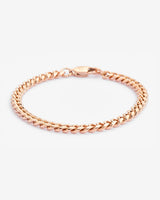 5mm Miami Cuban Bracelet - Rose Gold