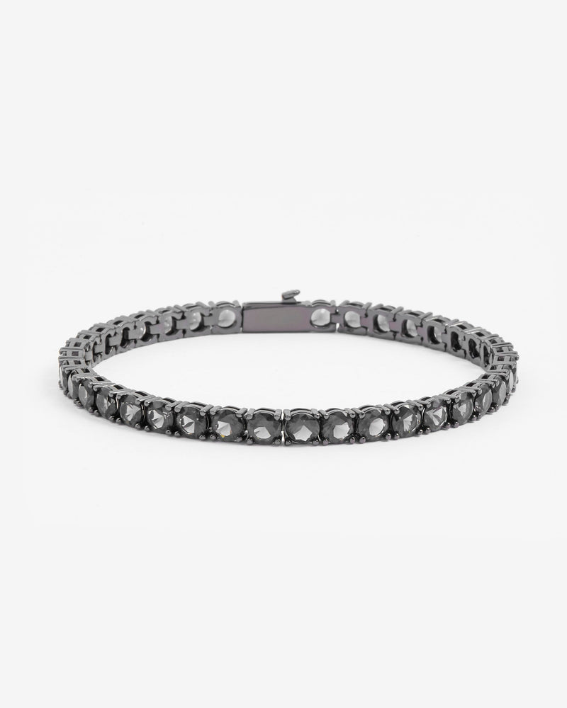 5mm Tennis Bracelet - Black